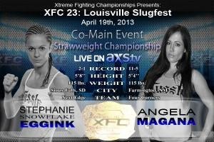 Stephanie Eggink vs. Angela Magana set as inaugural XFC Women’s Strawweight Title Fight