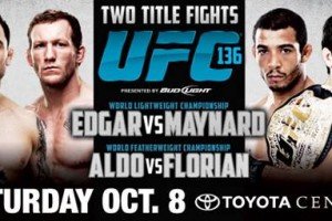 UFC 136: Edgar vs. Maynard 3 Live Results