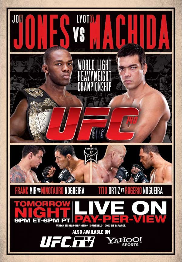 UFC140_poster
