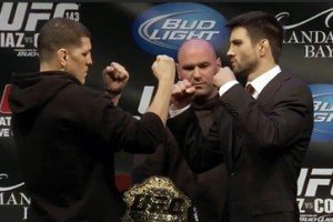Dana White Obviously Disappointed with Positive test by Nick Diaz