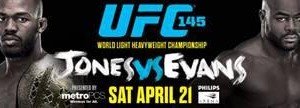 The Betting Corner: UFC 145 Jones vs. Evans