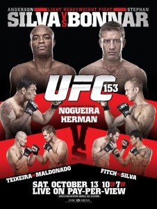 UFC 153: Silva vs. Bonnar Fight Night Bonuses