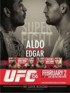 UFC 156: Aldo vs. Edgar Results