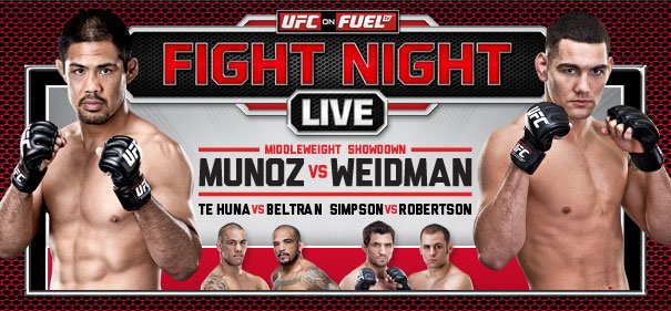UFC on Fuel TV 4 fight night