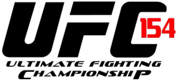 UFC 154 logo 8-bit