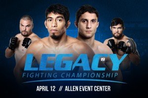 Legacy Fighting Championship 19 Results and Main Card Recap