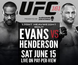 UFC 161: Evans vs. Henderson Live Results
