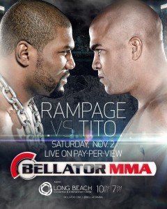 Bellator MMA PPV Rampage vs Tito